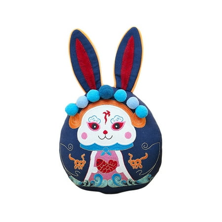 

2023 Chinese New Year Mascot Rabbit Plush Year of The Rabbit Stuffed Toy Pendant Home Decor