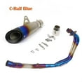thumbnail image 4 of Motorcycle Accessories Exhaust Full Systems Front Middle Link Pipe Muffler For Yamaha MT03 MT-03 YZF R3 R25, 4 of 4