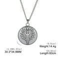 thumbnail image 4 of TEAMER Wiccan Spiral Goddess Pendant Necklace For Women Vintage Antique Silver Color, 4 of 4