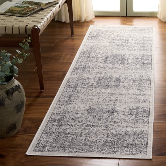 Safavieh Atlas Ryan Oriental Runner Rug, Ivory/Gray, 2'2" x 8'