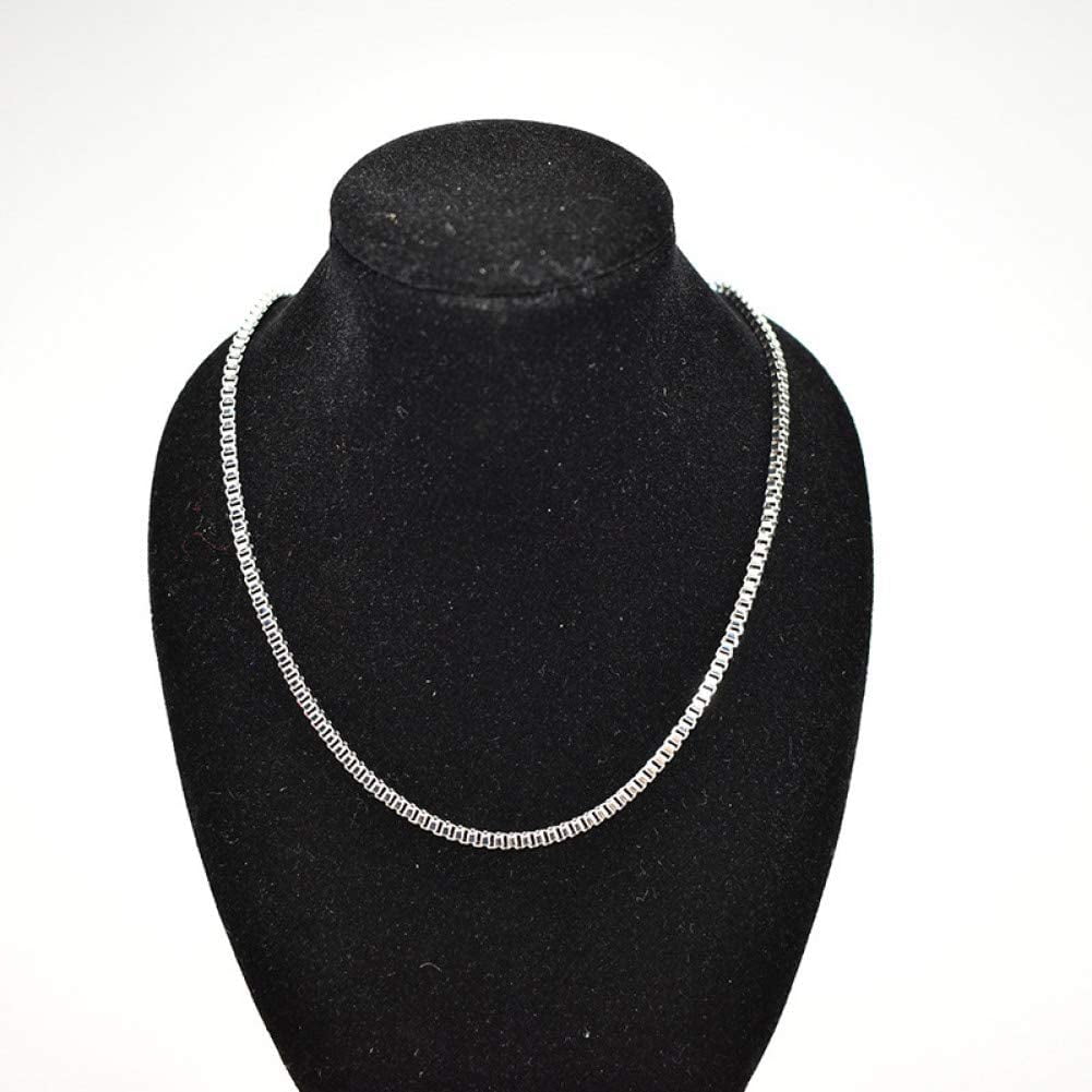 Neyyr Simple Fashion Alloy Box Necklace Length 50cm Gold Silver Metal Chain For Women Men Collocation Pendant Jewelry Walmart Canada