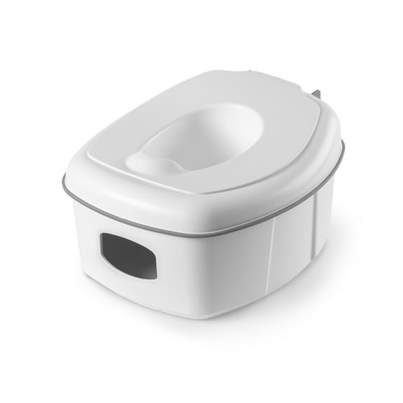 Chicco 3-in-1 Potty Training System, Training Potty, Toilet Topper, Step Stool - White, New