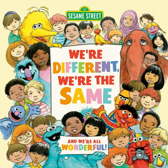 Pre-Owned We're Different, We're the Same (Sesame Street) (Board book) 0593378164 9780593378168