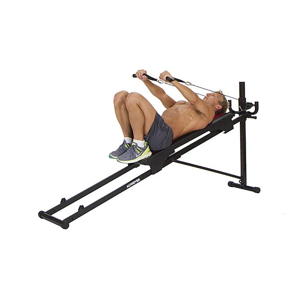 Total Gym Achiever Home Fitness Folding Full Body Workout Exercise Machine Walmart
