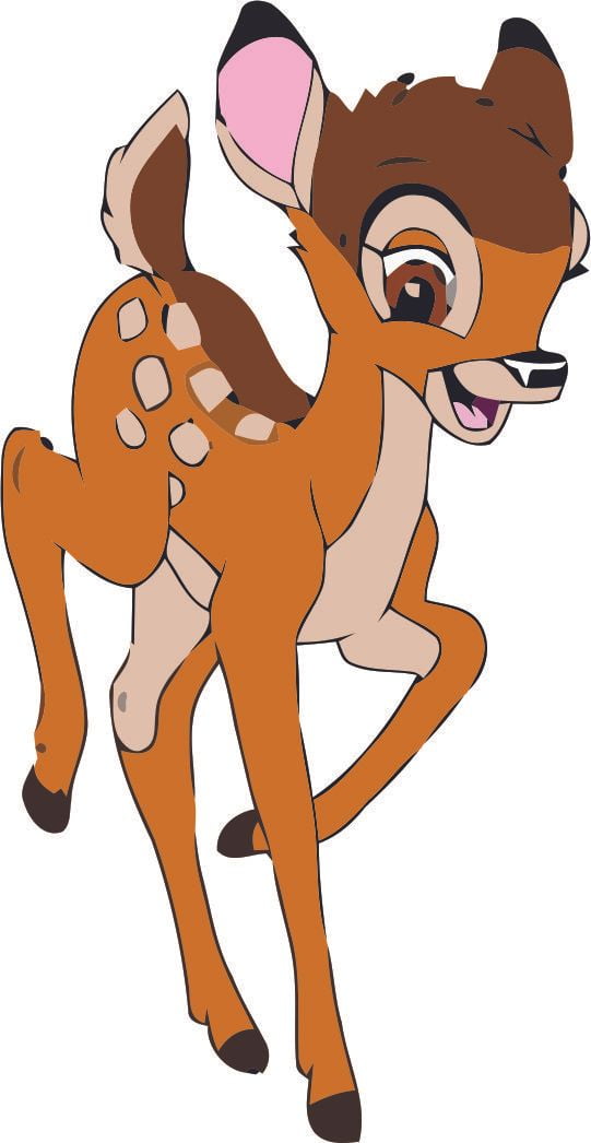Bambi Cartoon Characters Deer Doe Cute TV Show | Ubuy Hungary