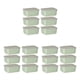 thumbnail image 4 of Recipientes de plástico transparentes Billuyoard para alimentario Tapa hermética Verde 6 piezas, 4 of 6