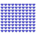 thumbnail image 1 of Acrílico Espejo Pared Pegatinas 100uds Auto Adhesivo Removible Corazón Pared Calcomanías para Hogar Sala Habitación Dormitorio Oficina DIY Decoración (22,5x20mm Azul), 1 of 6