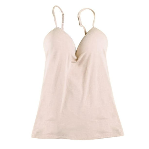 Camiseta Sin Mangas Acolchadas Macarena para Mujer Ropa de Dormir Color L