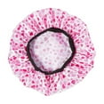 thumbnail image 3 of Red by Kiss Kids Satin Bonnet with Wide Band, Sleep Cap for Kids, Bonnet for Boys and Girls (Pink Leopard), 3 of 11