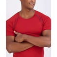 thumbnail image 4 of Real Essentials 4 Pack: Men's Short Sleeve Compression T-Shirt Base Layer Undershirt Athletic Top (Available in Big & Tall), 4 of 7