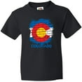 thumbnail image 3 of Inktastic Graffiti Colorado State Flag Youth T-Shirt, 3 of 5