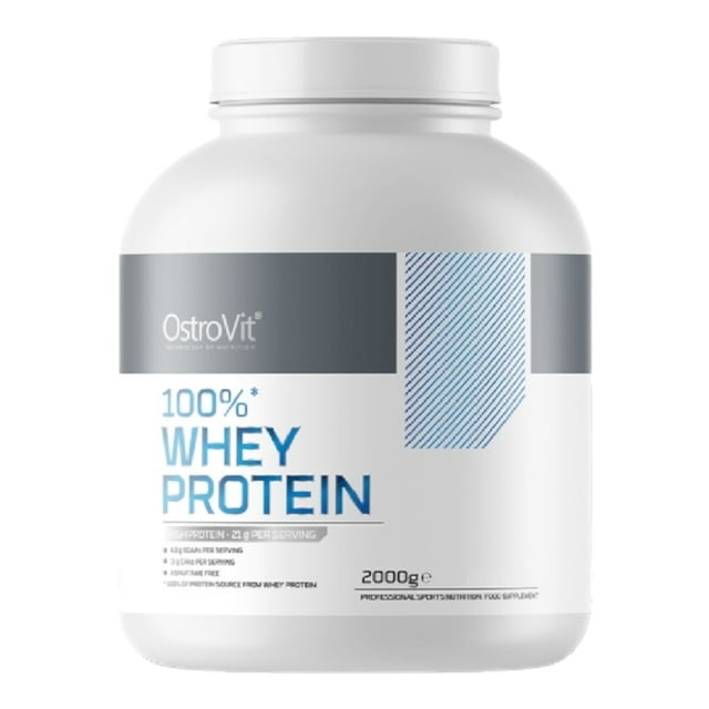 Proteína 100% proteína de suero de leche, 2 kilogramos, chocolate blanco - OST