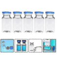 thumbnail image 2 of 20pcs Clear Vials Durable 10ml Headspace Vials Glass Bottles For Cosmetic Science, 2 of 4