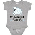 thumbnail image 3 of Inktastic Grammie Loves Me Grandson Boy Lamb Boys or Girls Baby Bodysuit, 3 of 5