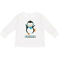 thumbnail image 3 of Inktastic Chillin Penguin Boys or Girls Long Sleeve Toddler T-Shirt, 3 of 5