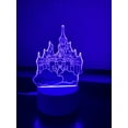 thumbnail image 5 of 3D Castle LED Night Light – Touch & Remote Control Table Lamp for Kids, Home Décor, and Gifts, 5 of 8