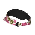 thumbnail image 2 of Fotbe Rose Flowers Visera Deportiva con Diseño, Gorra Abierta Ajustable de Algodón para Mujer y Hombre, 2 of 7
