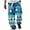 Blue, variant on Business Casual Pants for Men Printed Mid Waisted Dashiki Traditional Style Trouser Summer Hawaii Holiday Beach Floral Pants Trousers 2025 Fall Slacks with Pockets