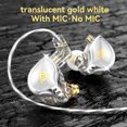 thumbnail image 1 of Auriculares Con Cable Auriculares Qkz Ak6-Zeus Hifi Bass Dynamic Driver In Ear Earphone (Con Micrófono Blanco) Kuymtek Para estrenar, 1 of 9
