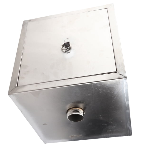 Connection Grease Trap, Commercial Grease Trap Easy To Install High Sealing Rustproof for 50mm Inner Pipe Diameter for Kitchens and Municipal Projects