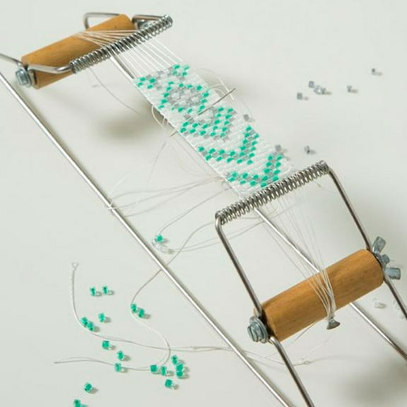 YSNOOWE Bead Loom Machine Assorted Color 31.5*6.5*7.5Cm 1 Set Professional Use Diy Beading Device