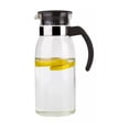thumbnail image 1 of Jarra Aurora Drink Lab Vidrio Asa Negra 1 Litro Color Transparente, 1 of 1