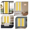 thumbnail image 6 of Yellow Stripes Window Privacy Film Decorative Glass Window Film UV Blocking Static Cling Non-Adhesive Sticker Covering for Home Door 23.6 x 59 inches, 6 of 8
