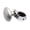 Silver, variant on GJX Steering Wheel Knob,Uv Mirror Finish Steering Wheel Spinner,Enhanced Brightness Protects Base Color Steering Wheel Control Knob,Silver