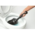 thumbnail image 4 of Master Plunger MP500-3 Heavy Duty All Purpose Plunger, Laundry Tubs, Bath Tubs, Kitchen Sinks, Garbage Disposal, Toilets Commercial & Residential Use. Equipped with Air Release Valve, Black, 4 of 6