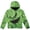Oogie Boogie Green, variant on Nightmare Before Christmas Big Boys' Fleece Hooded Sweatshirt Jack Skellington Black