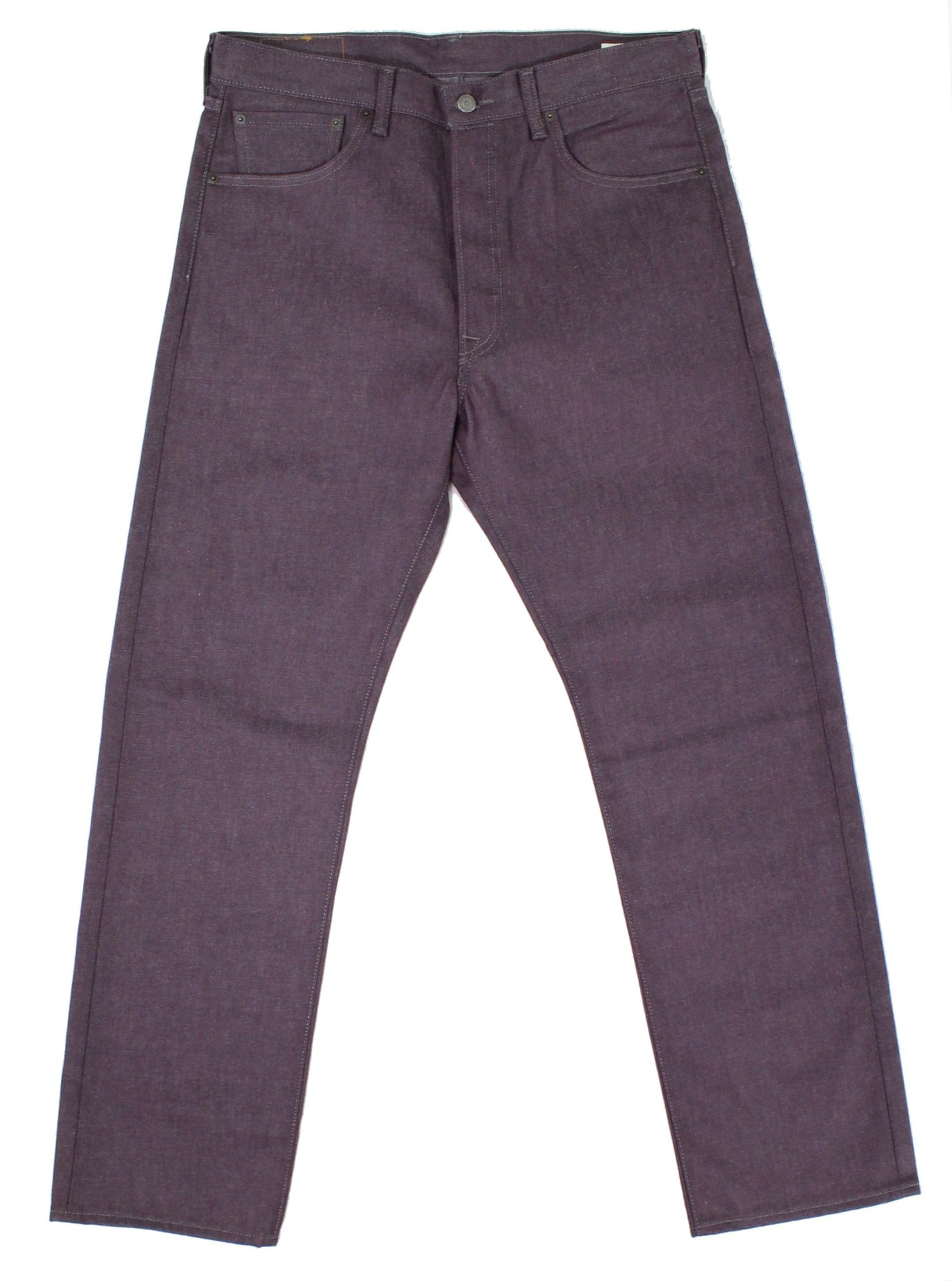 Levi's Mens 501 Regular Fit Jeans, Purple, 34W x 30L 