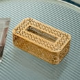 thumbnail image 5 of Btomtd Metal Frame Tissue Box Cover Desktop Storage for Living Room or Bedroom Decorative Iron Tissue Box Holder, B, 5 of 6