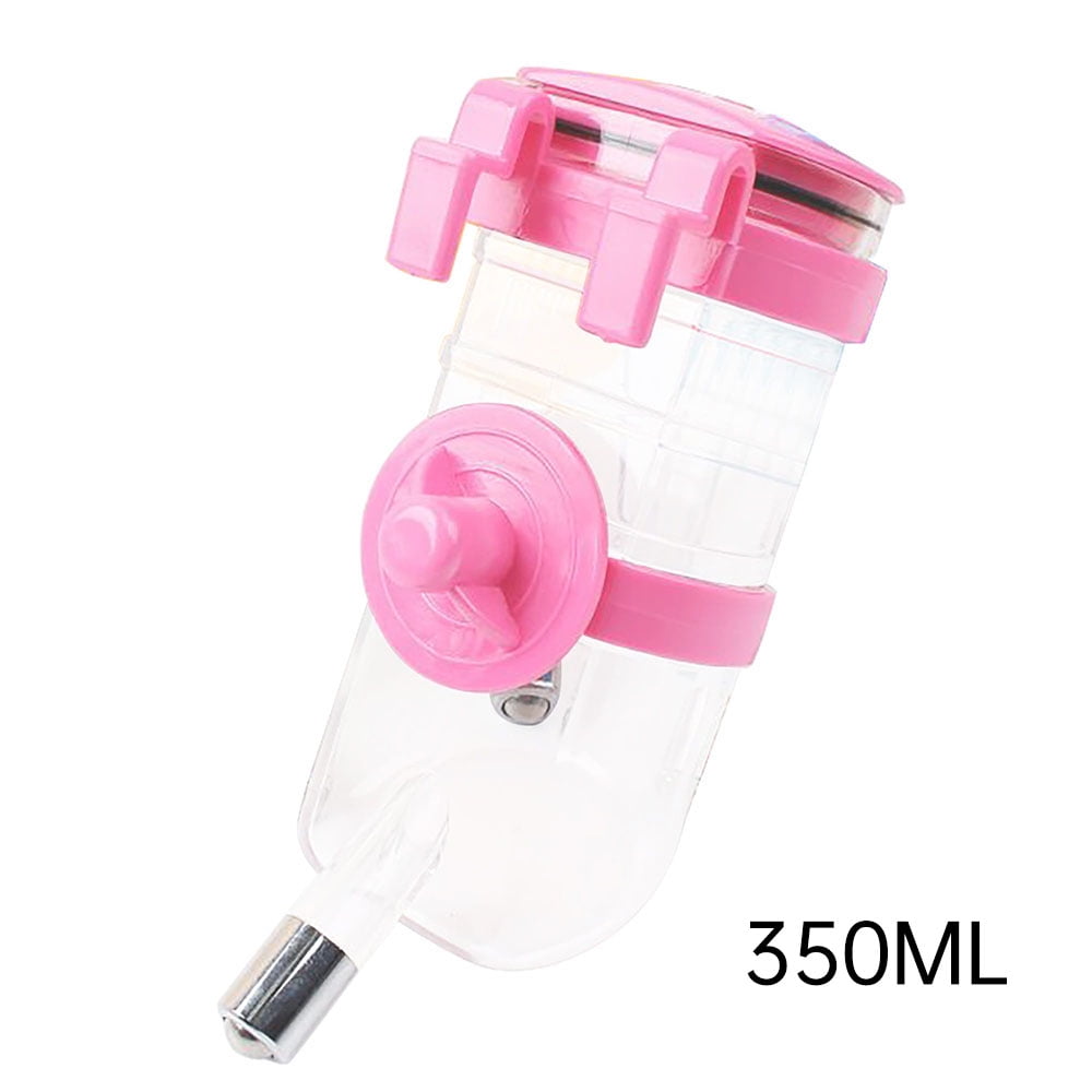 Dog Kennel Water Bottle Dispenser for Dripless Pet Drinking Fountains