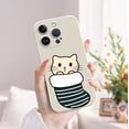 thumbnail image 2 of ¡Actualiza el estilo de tu iPhone con una exclusiva funda para teléfono de doble capa con diseño de dibujos animados y arenada!, 2 of 4