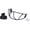 Black, variant on RX2 Softball Batting Helmet Facemask | White