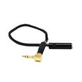thumbnail image 1 of Cable Alargador de Extensión, Alambre Flexible, Conector 3.5mm, Adaptador a negro, 1 of 6