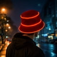 thumbnail image 6 of LED Light Up Bucket Hat Glowing Fisherman Hat Neon Party Hat For Festival Rave Concert Night Club Costume, Battery Not Included One Size, 6 of 10