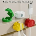 thumbnail image 4 of Inerposs Adhesive Cable Clips, Desktop Cable Organizers, Phone Charger Holder, Cord Management for Home Office, Nightstand and Wall Use, 4 of 8