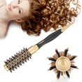 thumbnail image 2 of Cepillo Térmico Redondo, Cepillo Antiestático para Cerdas de Jabalí Cepillo para Secar el Cabello Tecnología Nano Térmica de Iones Cerámicos para Secar el Cabello Ecomeon  no, 2 of 5