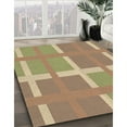 thumbnail image 3 of Ahgly Company Machine Washable Indoor Round Transitional Copper Brown Area Rugs, 6' Round, 3 of 7