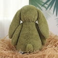 thumbnail image 4 of Kiewfjdk Bunny Easter Stuffed Animal Blossom Dark Green 10"– Soft Easter Bunny Plush Toys Long Ears, Cuddly Rabbit Plushies for Kids Adults Age 3+, Perfect Birthday & Easter Gifts, 4 of 9