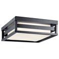 thumbnail image 1 of Kichler Ryler 12" LED Flush Mount Ceiling Light Fixture in Black Finish, 1 of 1