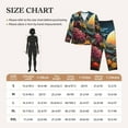thumbnail image 4 of Wukai Sunset Floral Fantasy Landscape Print Women's Pajama Set,PJ Set,Lounge Sets For Women Soft Long Sleeve Sleepwear Comfort and Style-XX-Large, 4 of 7