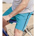 thumbnail image 3 of Atlas For Men - Pantalones Cortos para Hombre - Pack de 2 (Negro, Azul, Turquesa), 3 of 5