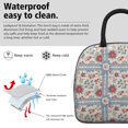 thumbnail image 3 of Womens Pioneer Flower Floral Print Pattern Lunch Box for Work,Insulated Lunch Bag for Women,Loncheras Para Mujer,Leakproof Adult Lunch Bag for Work,Beach,Travel,Picnic,Camping, 3 of 6