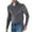 Gray, variant on Fesfesfes Men's Plus Size Tops Wool Sweater Turtleneck Solid Long Sleeved Knitted Pullovers