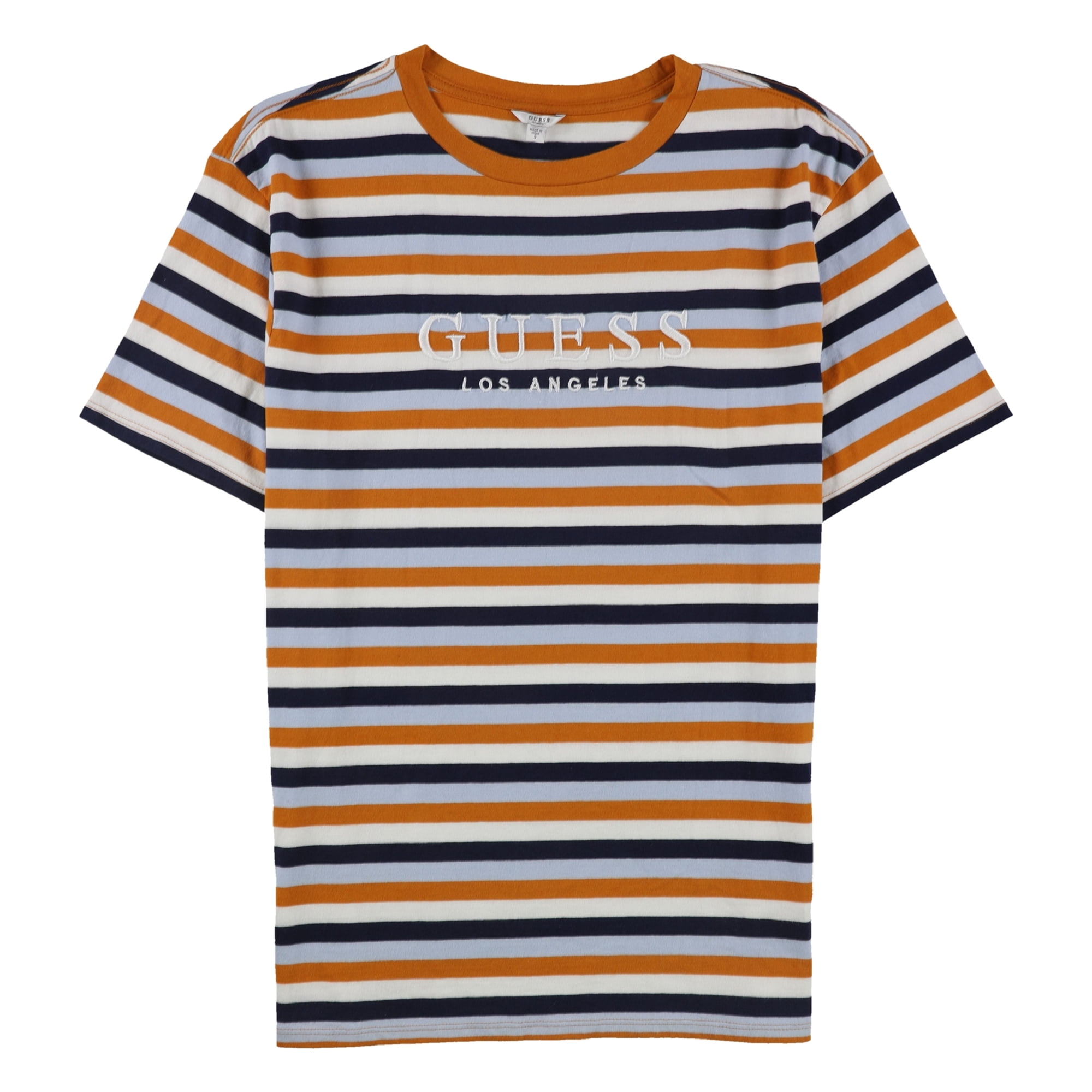 guess t shirt women's striped