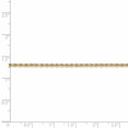 thumbnail image 4 of Leslie's 14K 1.75mm Diamond-Cut Rope Chain (Weight: 2.13 Grams, Length: 7 Inches), 4 of 4