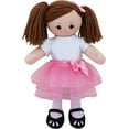thumbnail image 4 of Personalized Girl's Doll With Tutu and Hair Clip, 4 of 4