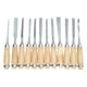 thumbnail image 1 of Juego de Herramientas de cincel manual para tallado de madera 12 Uds. gubias profesionales para carpintería, 1 of 5